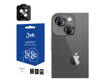 Folia / szkło na smartfon 3mk Lens Protection Pro do iPhone 14 graphite